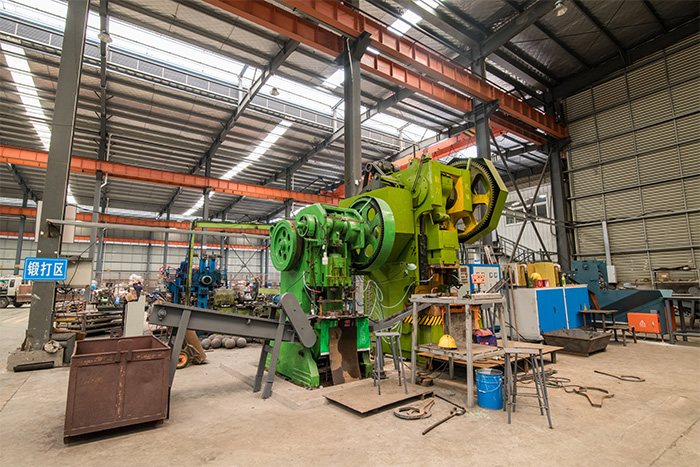 广西网架配件-锥头加工车间